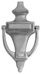 Rope Door Knocker 6-1/2", Satin Nickel