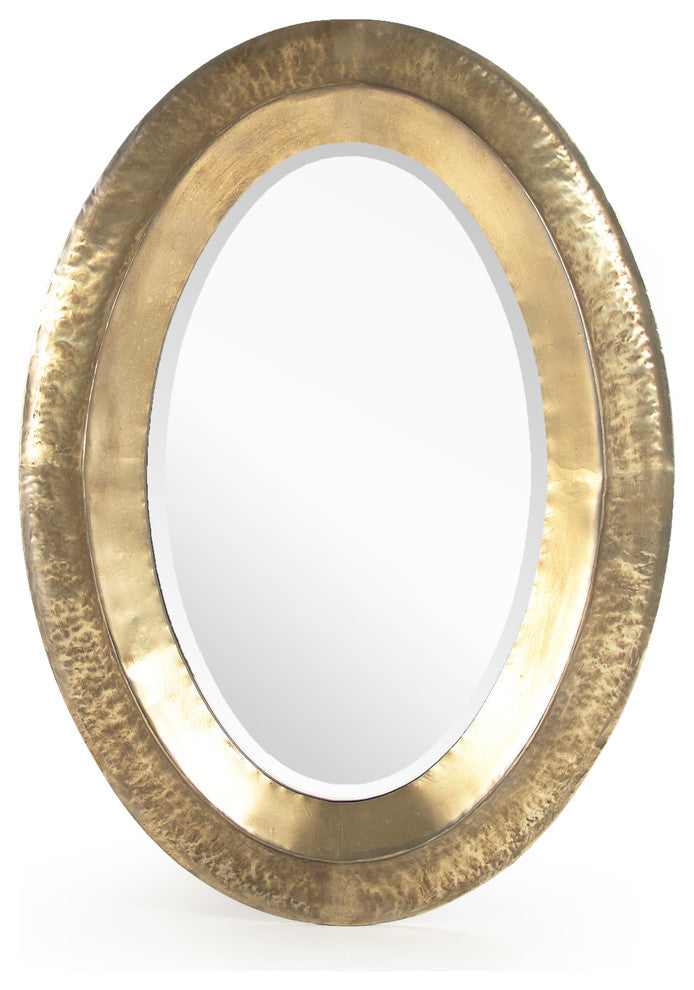 Jenna Mirror, Distressed Gold