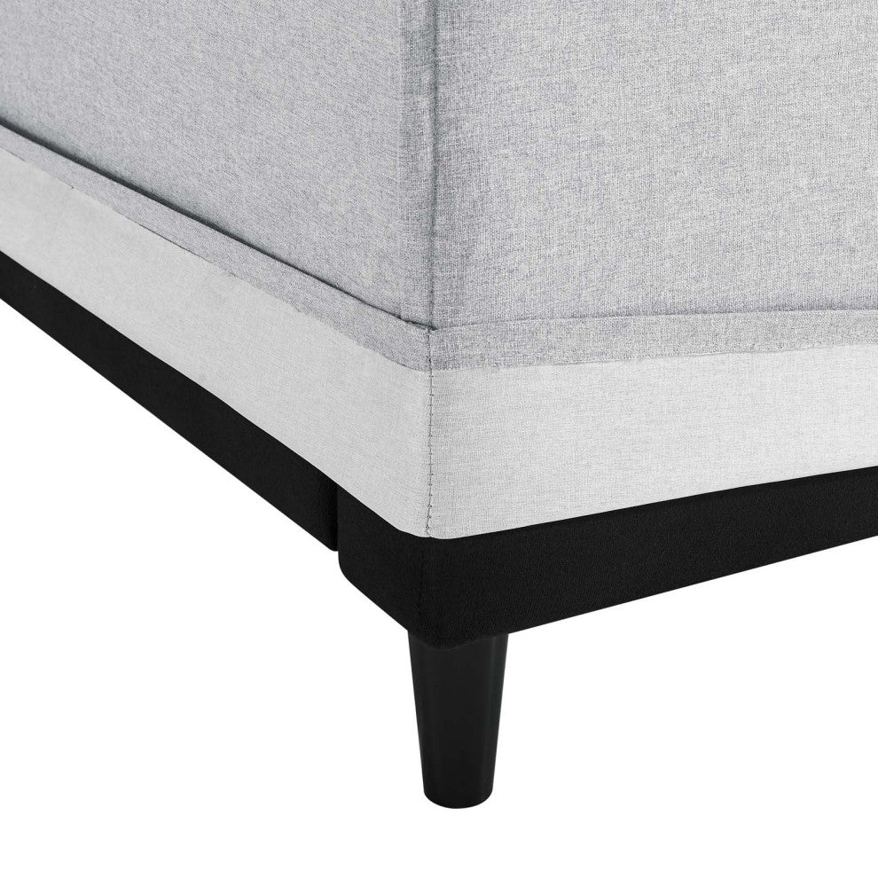 Sofa, Fabric, Gray, Modern, Living Lounge Room Hotel Lobby Hospitality