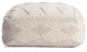 Maverick 34" x 34" x 16" Ivory Ottoman
