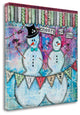 "Cheers To The Holidays" By Denise Braun, Giclee Print on Gallery Wrap Canvas