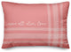 Above All Else Love 14x20 Spun Poly Pillow