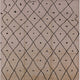 Ahgly Company Indoor Square Mid-Century Modern Area Rugs, 5' Square