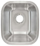 Undermount Stainless Steel Single Bowl Bar or Prep Sink L103