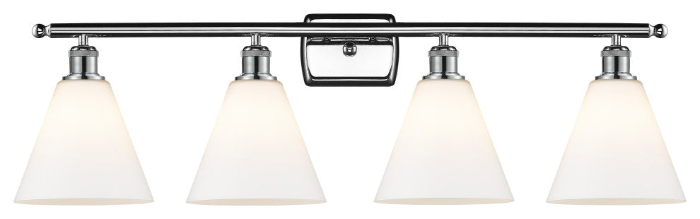 Innovations 516-4W-PC-GBC-81 4 Light Bath Vanity Light, Polished Chrome