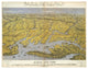 "Virginia, Maryland Delaware and District of Columbia, 1861" Paper Art, 34"x26"