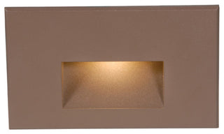 LEDme Horizontal Step and Wall-Light 120V Blue, Bronze