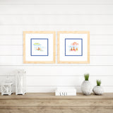 Dog Days of Summer Wall Art, 2-Piece Set