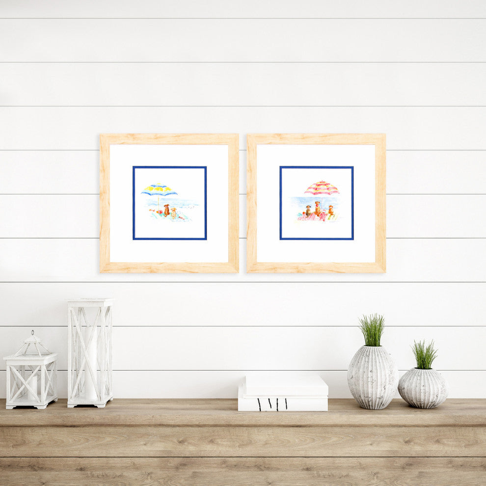 Dog Days of Summer Wall Art, 2-Piece Set
