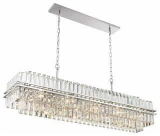 Crystorama Lighting Group HAY-1417 Hayes 16 Light 50"W Crystal - Polished