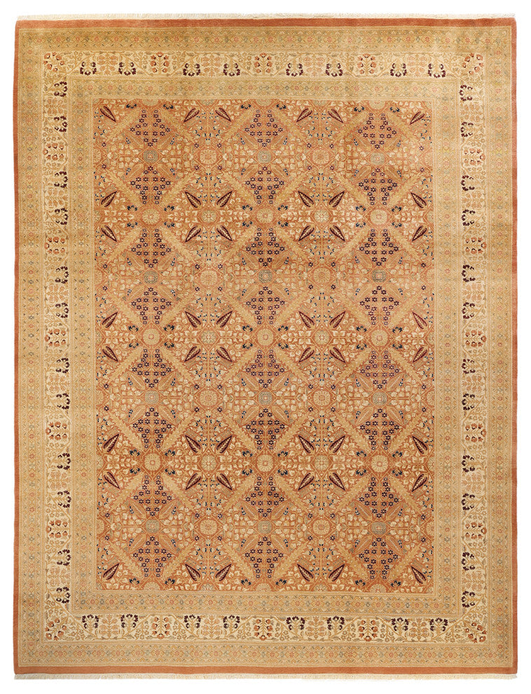 Mogul, One-of-a-Kind Hand-Knotted Area Rug Brown, 10'3"x13'4"
