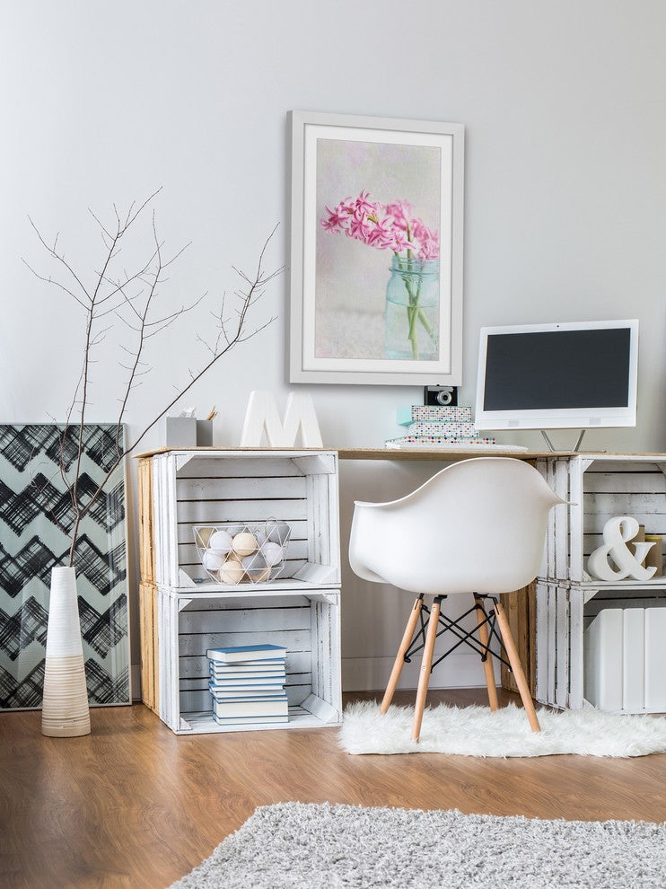 "Hyacinth" Framed Painting Print