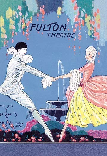Fulton Theatre - Framed Paper Poster 20" x 30"