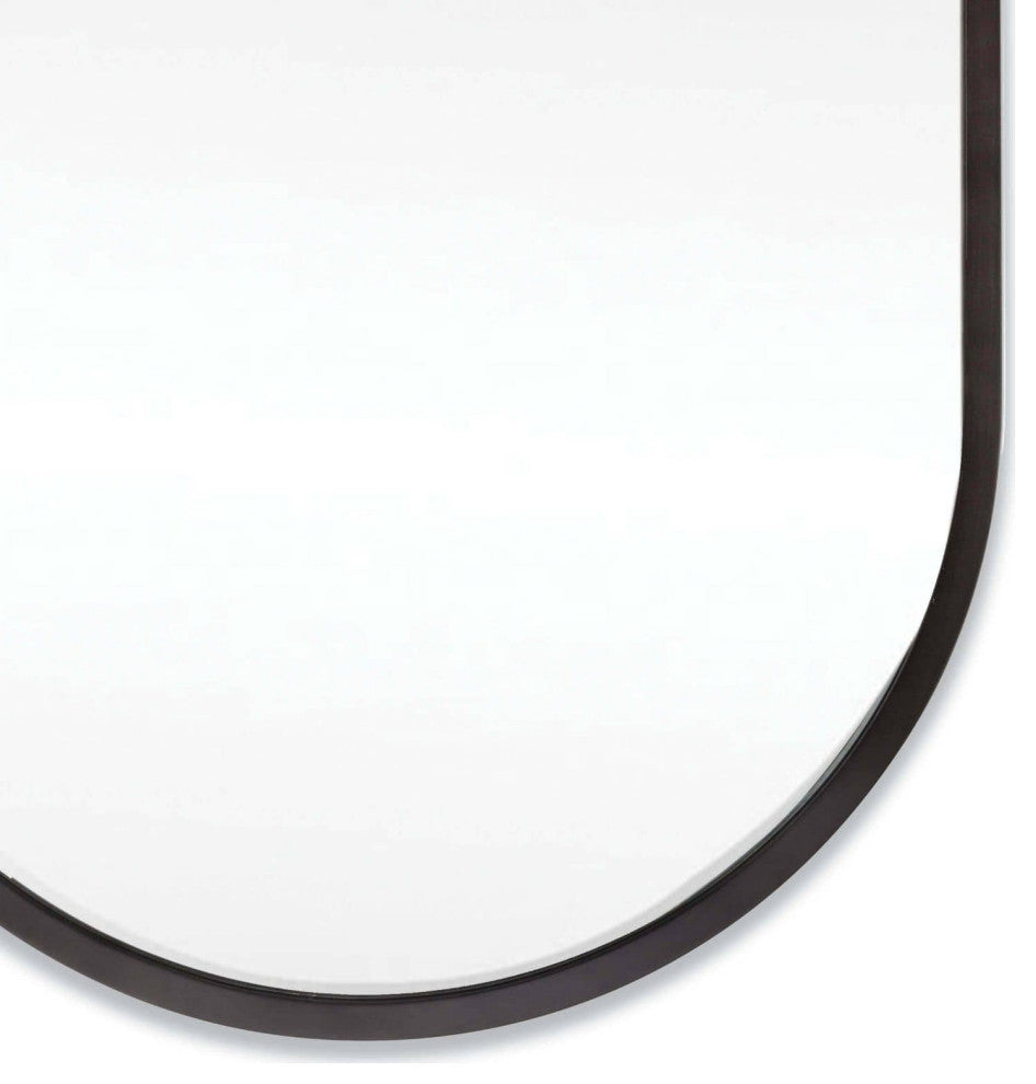 Canal Mirror, Black