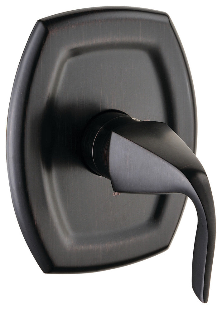Dawn Pressure Balancing Valve Trim, Dark Brown Finish