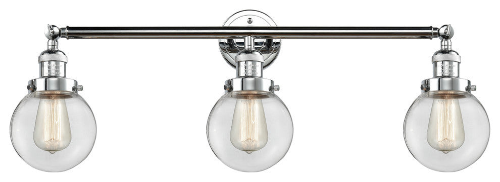 Innovations 205-Pc-S-G202-6-Led 3 Light Dimmable Led 30" Vanity Light