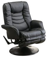 Opulently Functional Glider Chair, Black