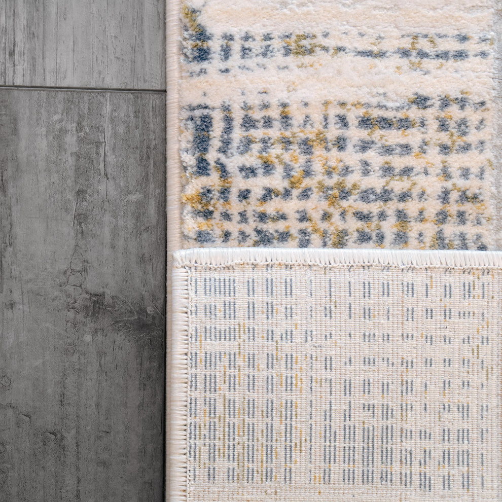 Dynamic Rugs Elixir Polyester Area Rug 5161-999 Multi, 7.10x10.10