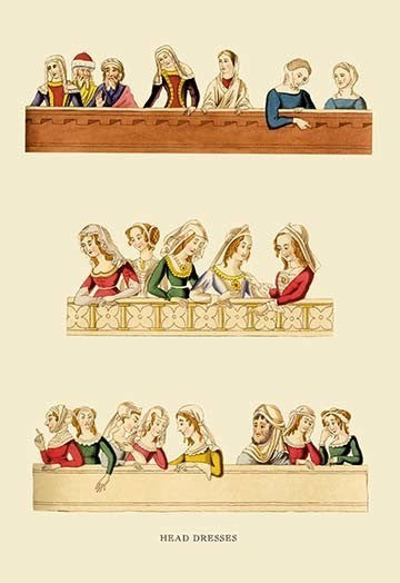 Headresses- Fine Art Giclee Print 24" x 36"