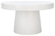 Safavieh Jaria Faux Concrete Coffee Table, White Terrazzo