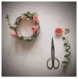 "The Round of Roses" by Christine Sainte-Laudy, Canvas Art