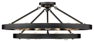 Castile 15 Light Semi-Flush