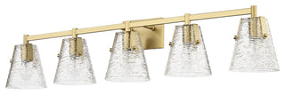 Z-LITE 5-Light Vanity, Modern Gold