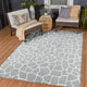 Indoor/Outdoor Mali ML4 Flannel Machine Washable 8' x 10' Rug
