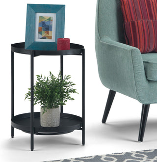 Monet Metal End Table