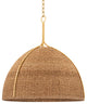 Woodlawn 1-Light Pendant Vintage Gold Leaf