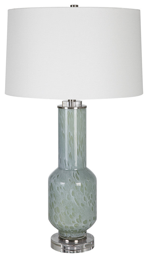 Imperia Aqua Gray Table Lamp