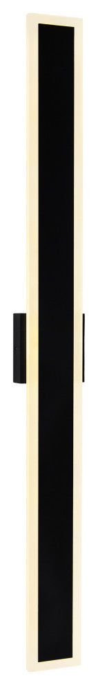 Malibu LED Integrated Black Outdoor Wall Light