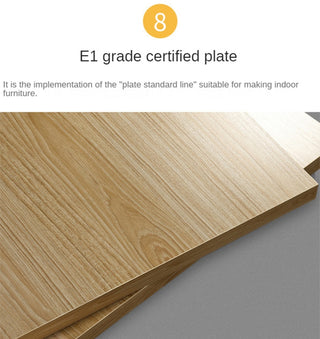 Modern Simplicity Coffee Table Made of Solid Wood with Multifunctional Storage, White+black, L15.7"