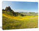 Italian Castle of Rossena, Landscape Canvas Art Print, 20"x12"