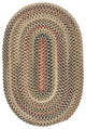 Colonial Mills Cedar Cove CV99 Natural Traditional Area Rug, Oval 8'x11'