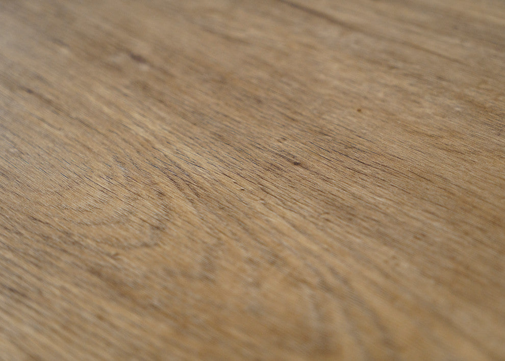 Modern Two Drawer Wood Laminate File Cabinet, Fully Assembled, Light Brown