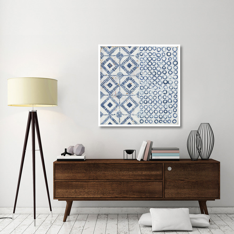 "Maki Tile V" Digital Paper Print by Kathrine Lovell, 42"x42"