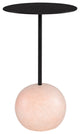 Aldo Black Metal Side Table, HGMV203