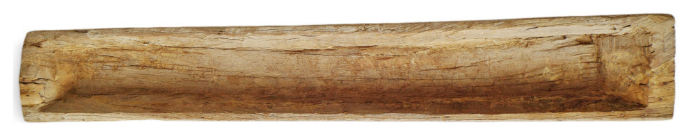 Consigned Old Narrow Wood Trough 4