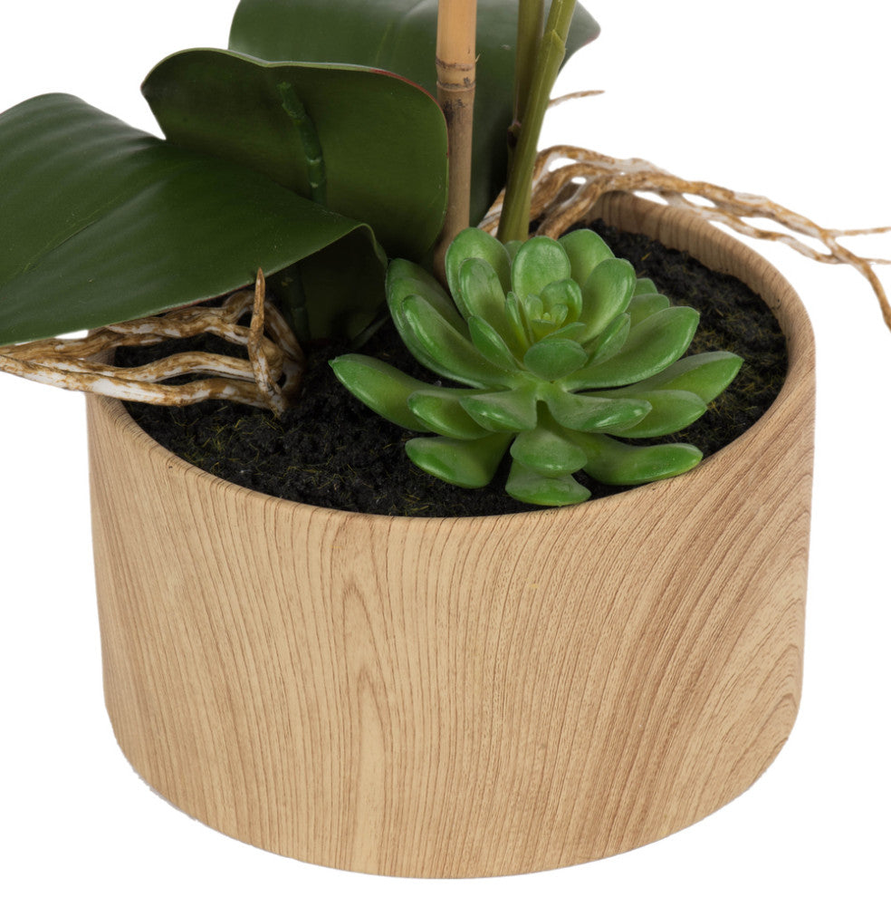 Vickerman 18" Mauve Orchid Arrangement