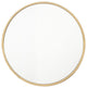 Round Gold Mirror, 32"
