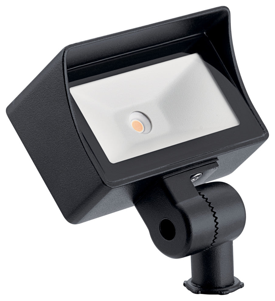 LED Integrated Wash Textured Black Mini VLO Flood 2700K