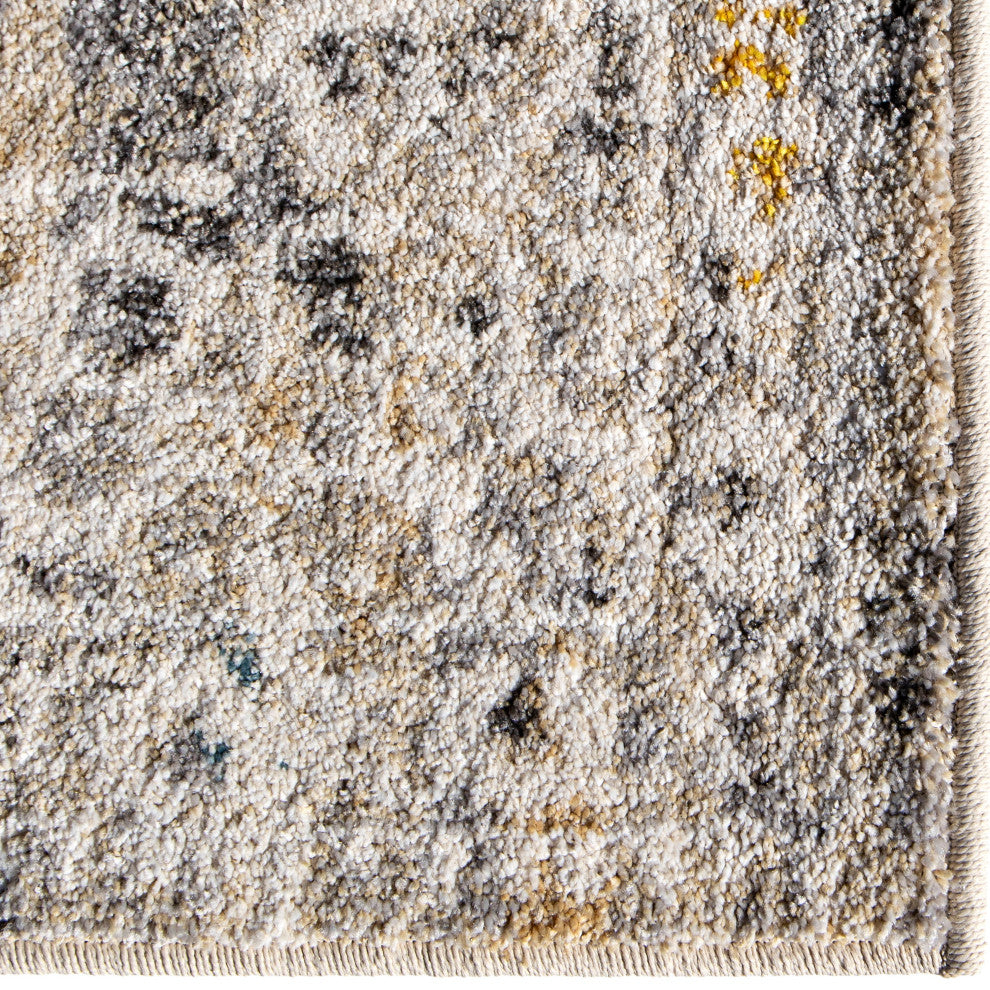 Orian Gemstone Persian Palace Cream Grey Area Rug 7'10" x 10'10"