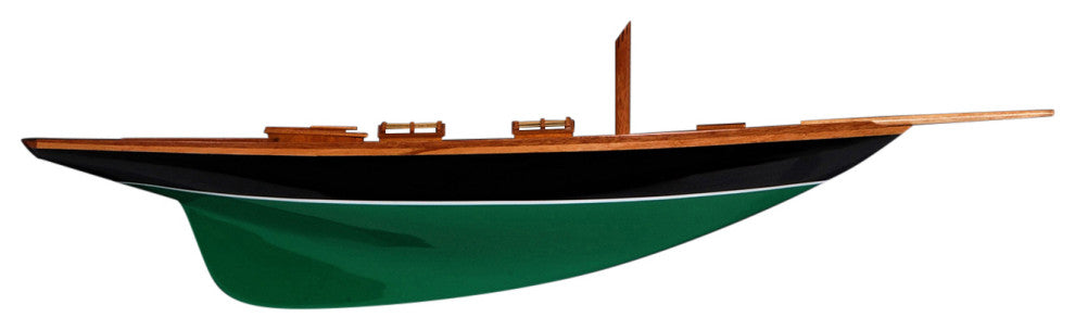 Pen Duick Half-Hull Scaled Model Boat Yacht Handmade
