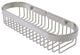 Oval Toiletry Wire Basket, Satin Nickel