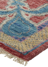 Weave & Wander Bennet Multi 2'6"x8' Hand Knotted Area Rug
