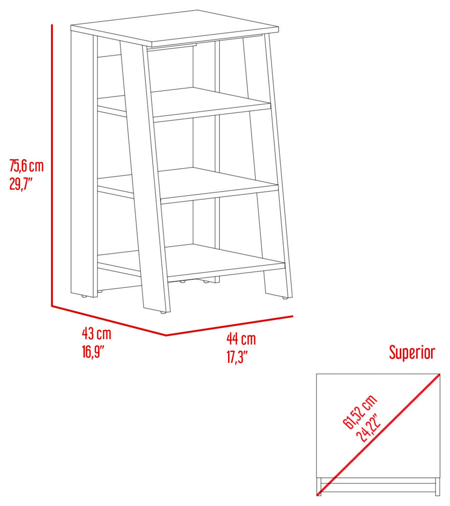 DEPOT E-SHOP St. Lucia Linen Cabinet, Light Gray