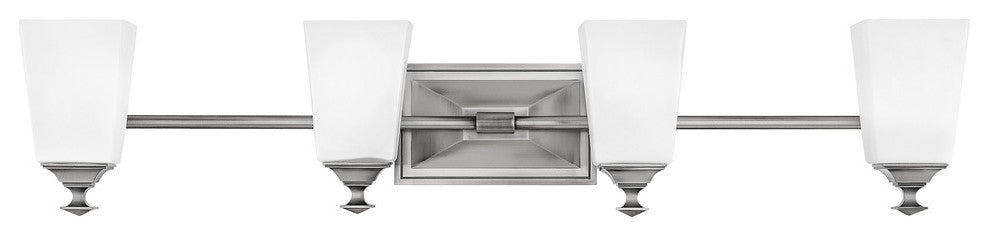 Hinkley Baldwin Bath 4-Light Vanity, Antique Nickel