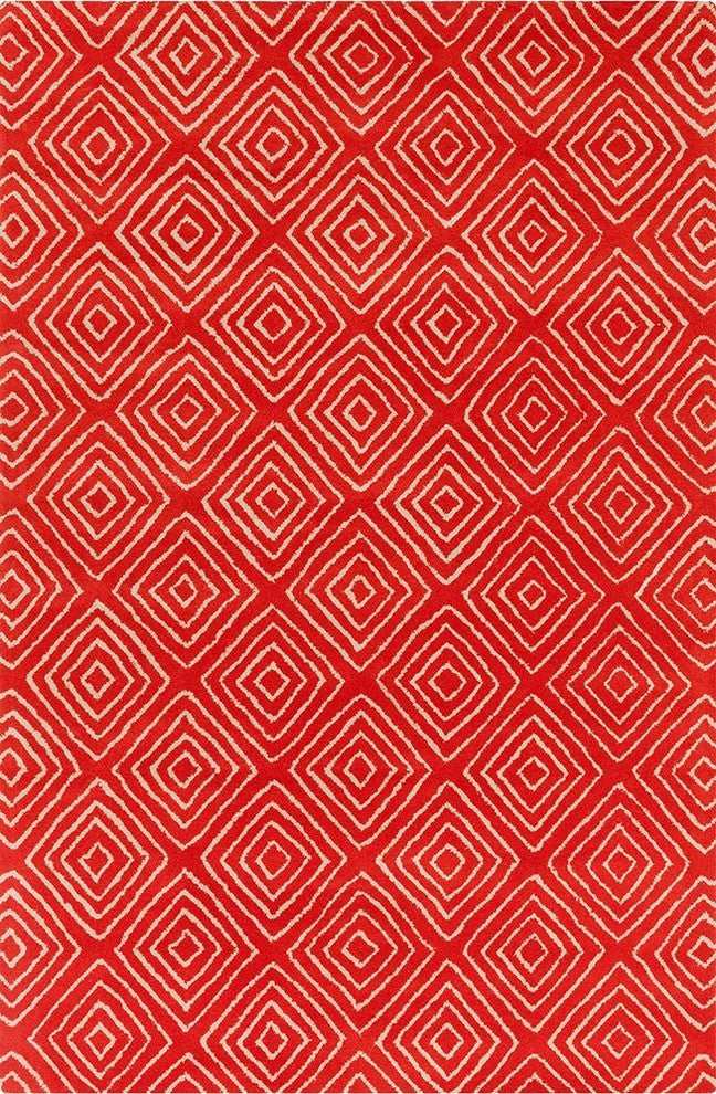 Allie Contemporary Area Rug, 5'x7'6"