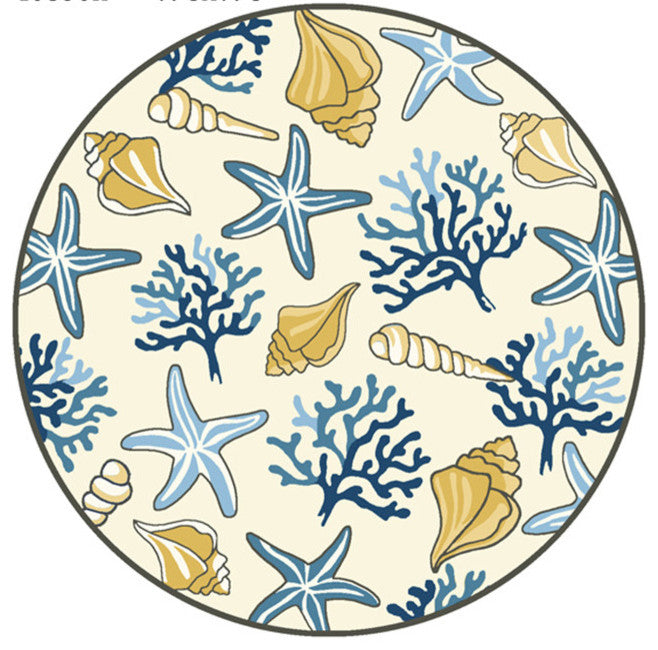 Sonesta 2036 Ivory Seashore Rug, 7'6" Round